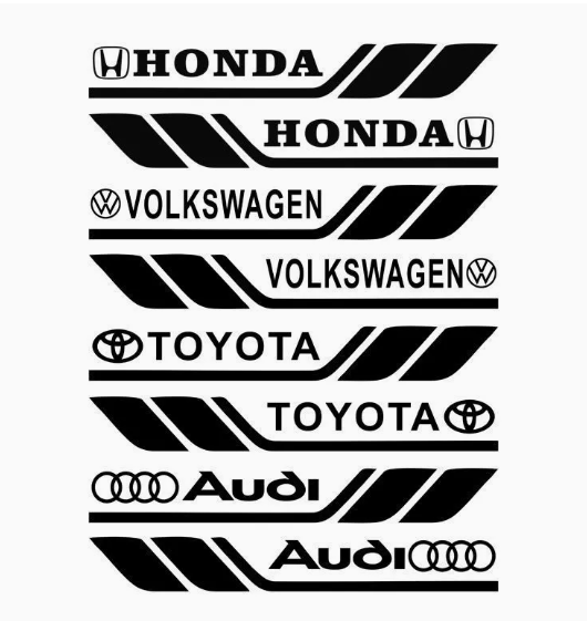 Car body decorative stickers 50% OFF