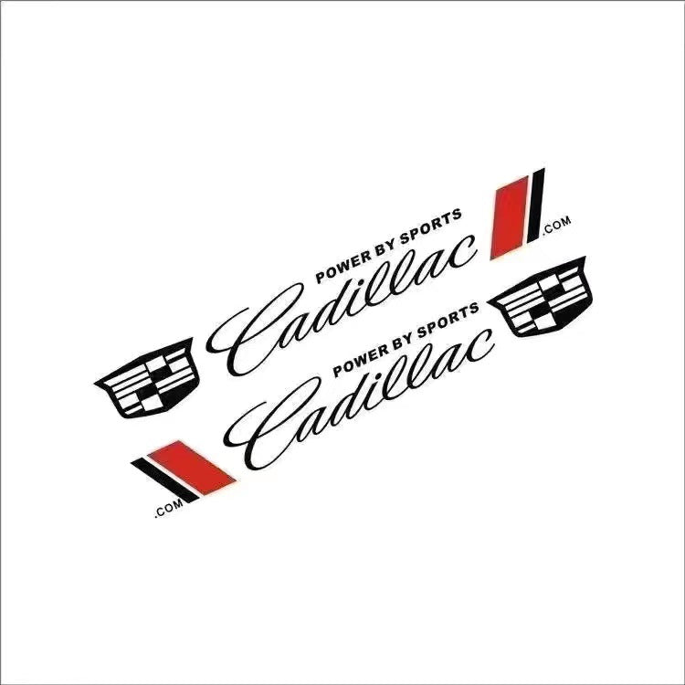 The distinguished Cadillac “POWER BY SPORTS” logo, blending the classic crest with modern performance typography. This design represents the brand’s fusion of American luxury and sporting intent, ideal for high-end merchandise or brand presentations.