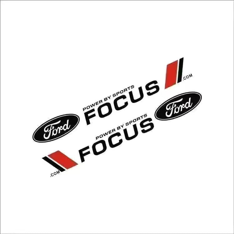 “POWER BY SPORTS” brand decals embodying Ford’s performance lineage. This design, with its focus on the Focus model, is ideal for enthusiasts customizing their hot hatch or showcasing tuner car culture.