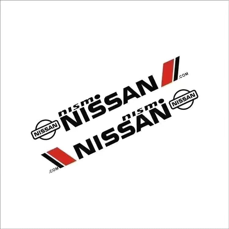 ​ Iconic Nissan and Nismo racing brand logos paired together. This design represents Nissan’s motorsport division and high-performance lineage, ideal for enthusiasts, merchandise, or brand-focused content.
